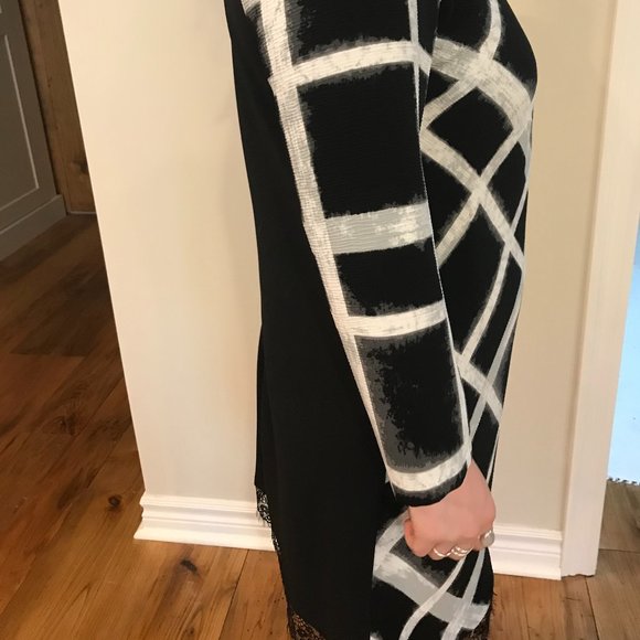 Women's 60's style knee-length shift dress - Picture 4 of 8